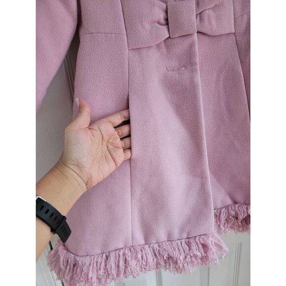 Rothschild Girl Fur Pink Coat 3T - Picture 5 of 11